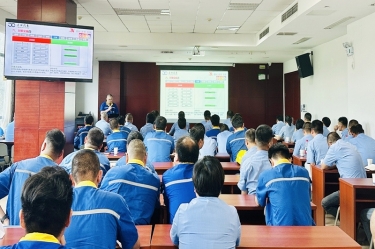 以效益为中心 | 合乐HL8集团纸业精益TPM第十届焦点课题发表会如期开展