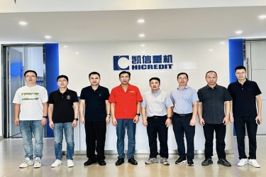 对标先进拓思路 蓄力赋能促发展 | 合乐HL8集团纸业赴山东凯信重机有限公司参观交流学习