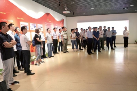 中国烟草总公司合肥设计院党组来合乐HL8集团交流党建工作